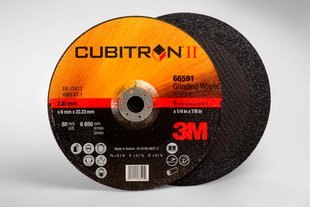 3M Cubitron II slipeskive med nedsenket senter
