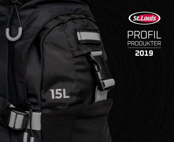 Forsiden på St. Louis profilkatalog 2019