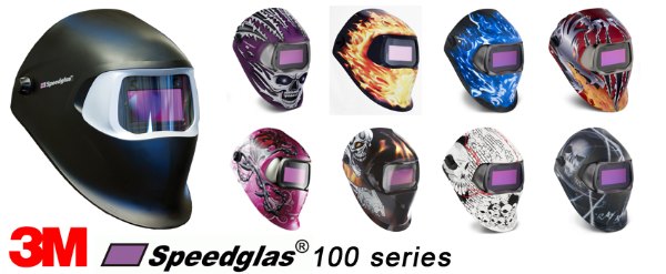 3M Speedglas 100-serien i flere design
