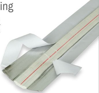 Keramisk sveisebacking med aluminiumstape fra NST