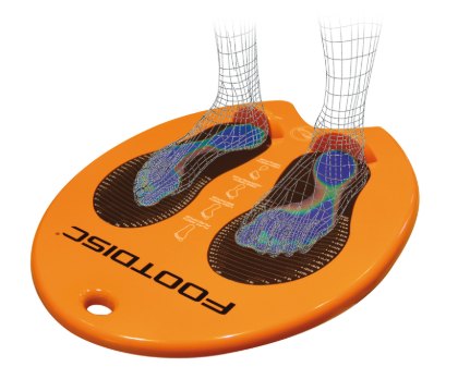 Footdisc – måleplate som viser fottype